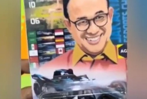 Viral di TikTok, Hot Wheels Bergambar Anies Baswedan Jadi Merchandise Formula E Jakarta