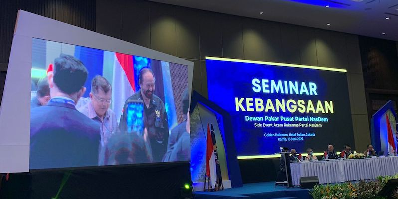 Jusuf Kalla Beri Pesan ke Partai NasDem: Pemimpin Negara Harus Paham Situasi Dalam dan Luar Negeri