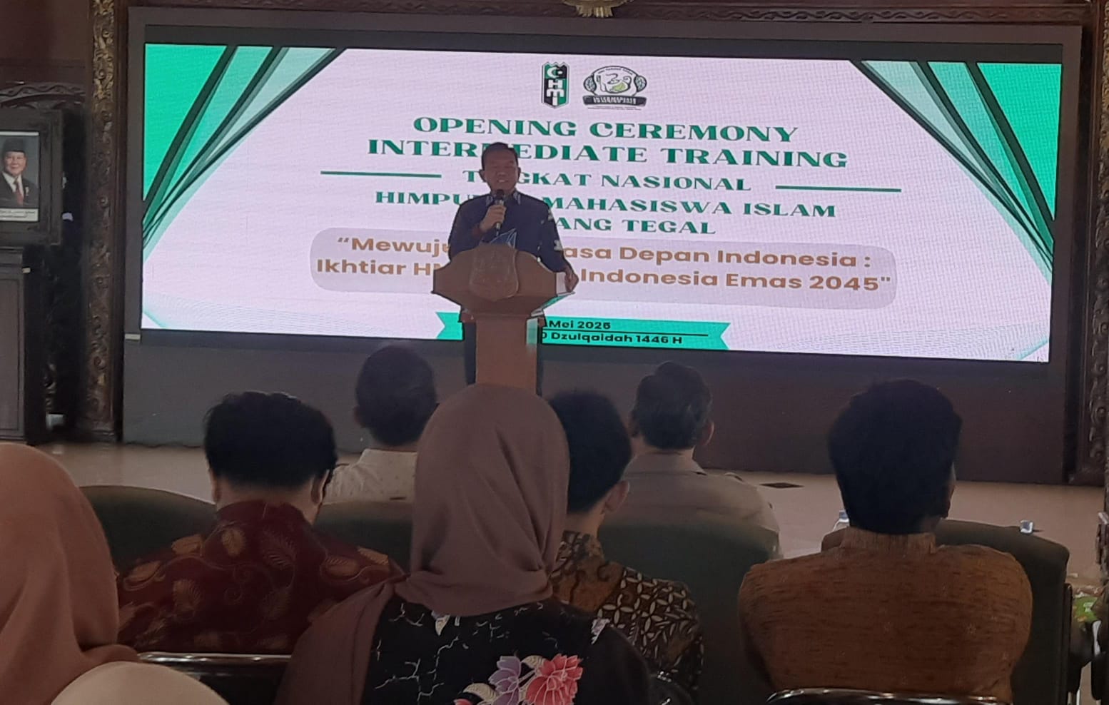 Buka LK II Nasional, Sekda Tegal Ajak Kader HMI Siapkan Diri Menuju Indonesia Emas 2045