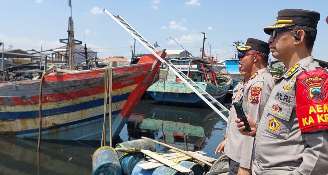 Kebakaran Kapal Nelayan di Tegal Padam, Polisi Kota Bilang Begini