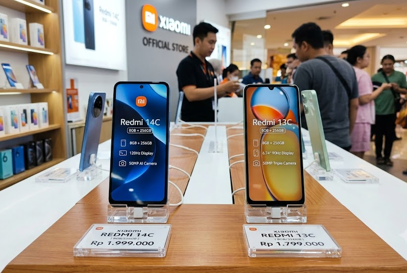 7 HP Xiaomi RAM 8 GB Harga 1 Jutaan Terbaik 2026, Spek Gahar Harga Tetap Murah