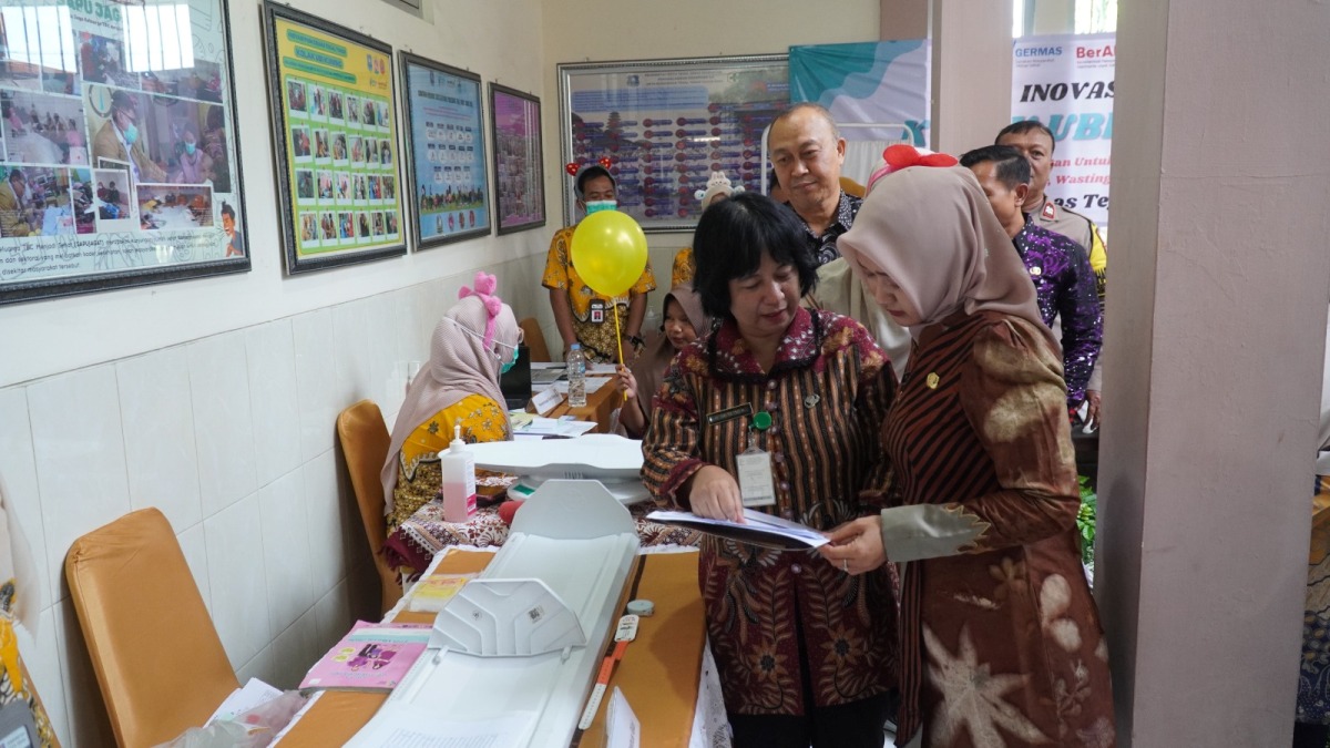 Kolak Ubi Kuning Puskesmas Tegal Timur Kota Tegal Ditantang Wawalkot untuk Turunkan Stunting