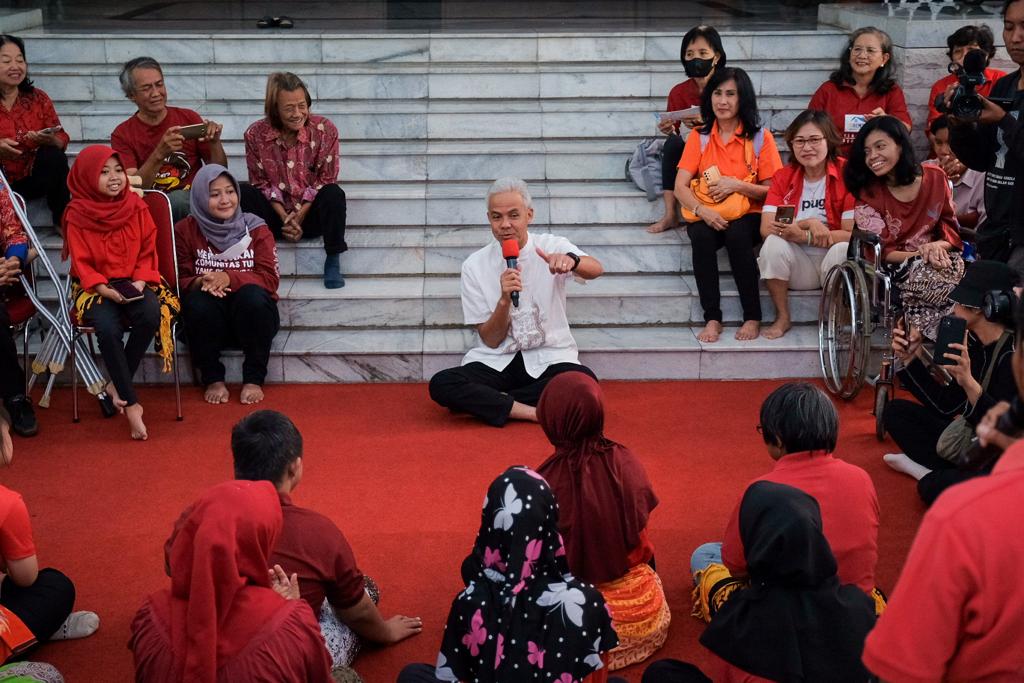 Penyandang Disabilitas Berharap Ganjar Mampu Buat Indonesia Lebih Inklusif