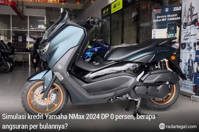 Murah Meriah! Simulasi Kredit Yamaha NMax 2024 DP 0 Persen Ini Cocok untuk Gaji UMR Tegal