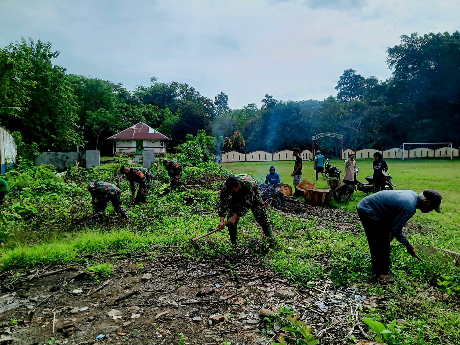 Sambut TMMD Sengkuyung Tahap III Tahun 2025 di Wanarata Pemalang, Warga Rela Lakukan Ini