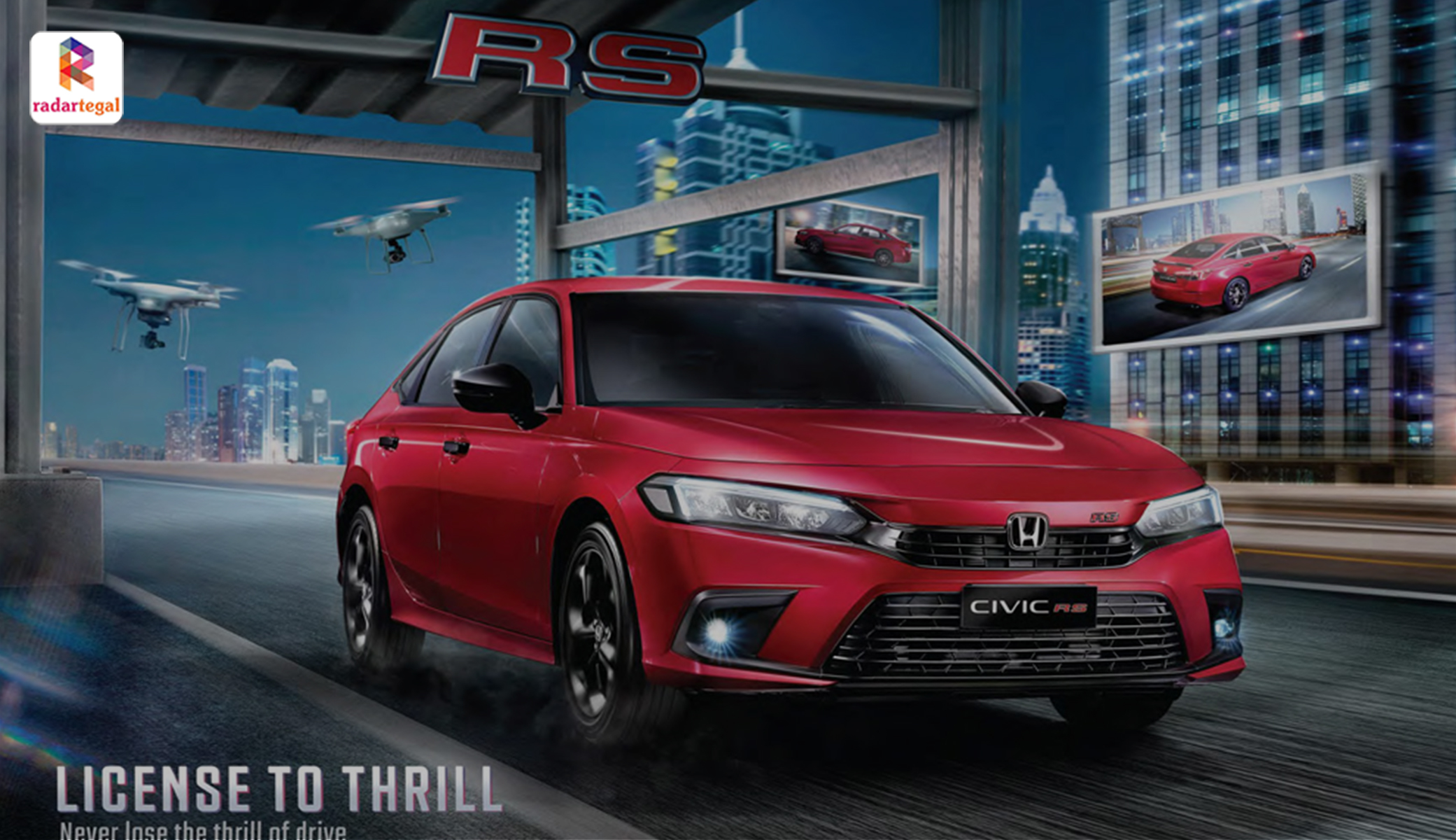 Tawarkan Fitur Unggul dan Terkini, Segini Harga Honda Civic RS Terbaru di Indonesia dan Luar Negri