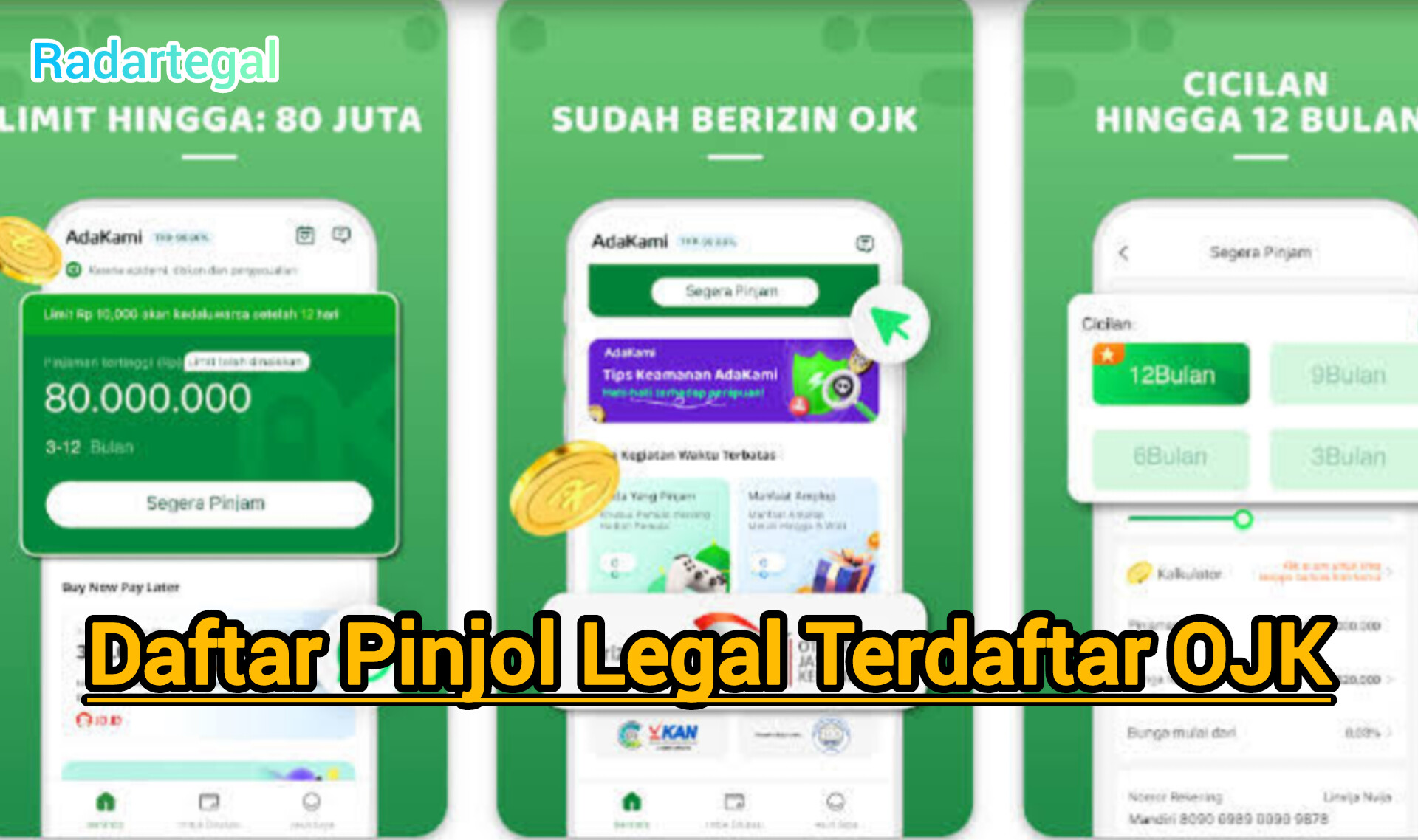 5 Pinjaman Online Resmi OJK 2025, Mudah Disetujui Limit Tinggi dan Cair Kilat ke Rekening Anda
