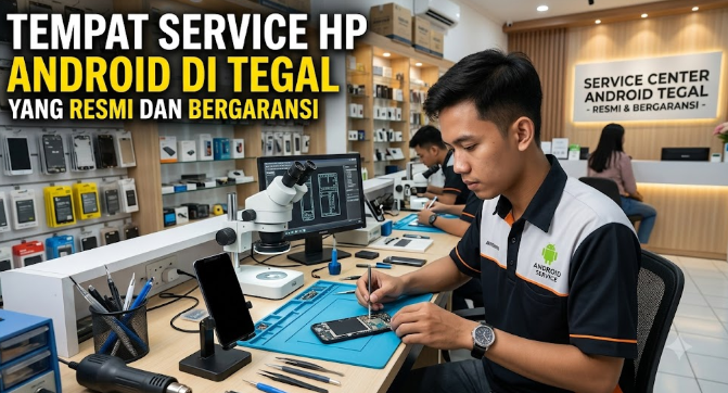 6 Tempat Service HP Android di Tegal Terbaik, Teknisinya Kompeten dan Bersertifikasi