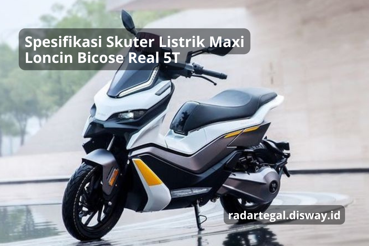 Spesifikasi Skuter Listrik Maxi Loncin Bicose Real 5T, Bakal Jadi Pesaing Yamaha NMAX