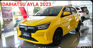 Katanya Jelek? Coba Cek Fitur Daihatsu Ayla 2023 Ternyata Bisa Bersaing dengan Brio dan Agya