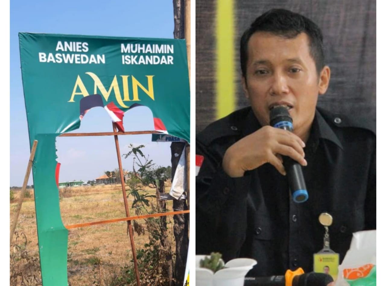 Partai Politik Lapor Balihonya Rusak, Bawaslu Kabupaten Tegal Mengaku Belum Bisa Bertindak