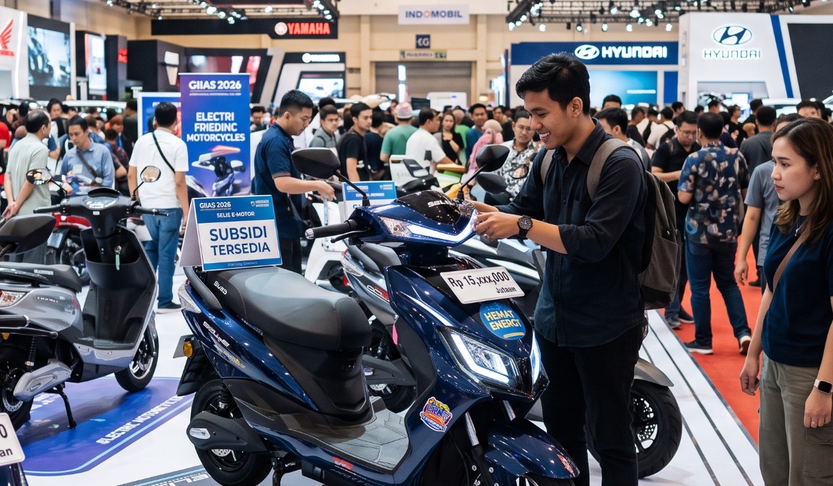 Rekomendasi Motor Listrik Murah di GIIAS 2026: Budget Pas-pasan untuk Harian Mulai Rp9 Jutaan!