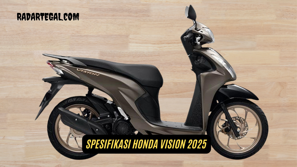 Desain Lebih Modern, Ini Spesifikasi Motor Honda Vision 2025 Terbaru