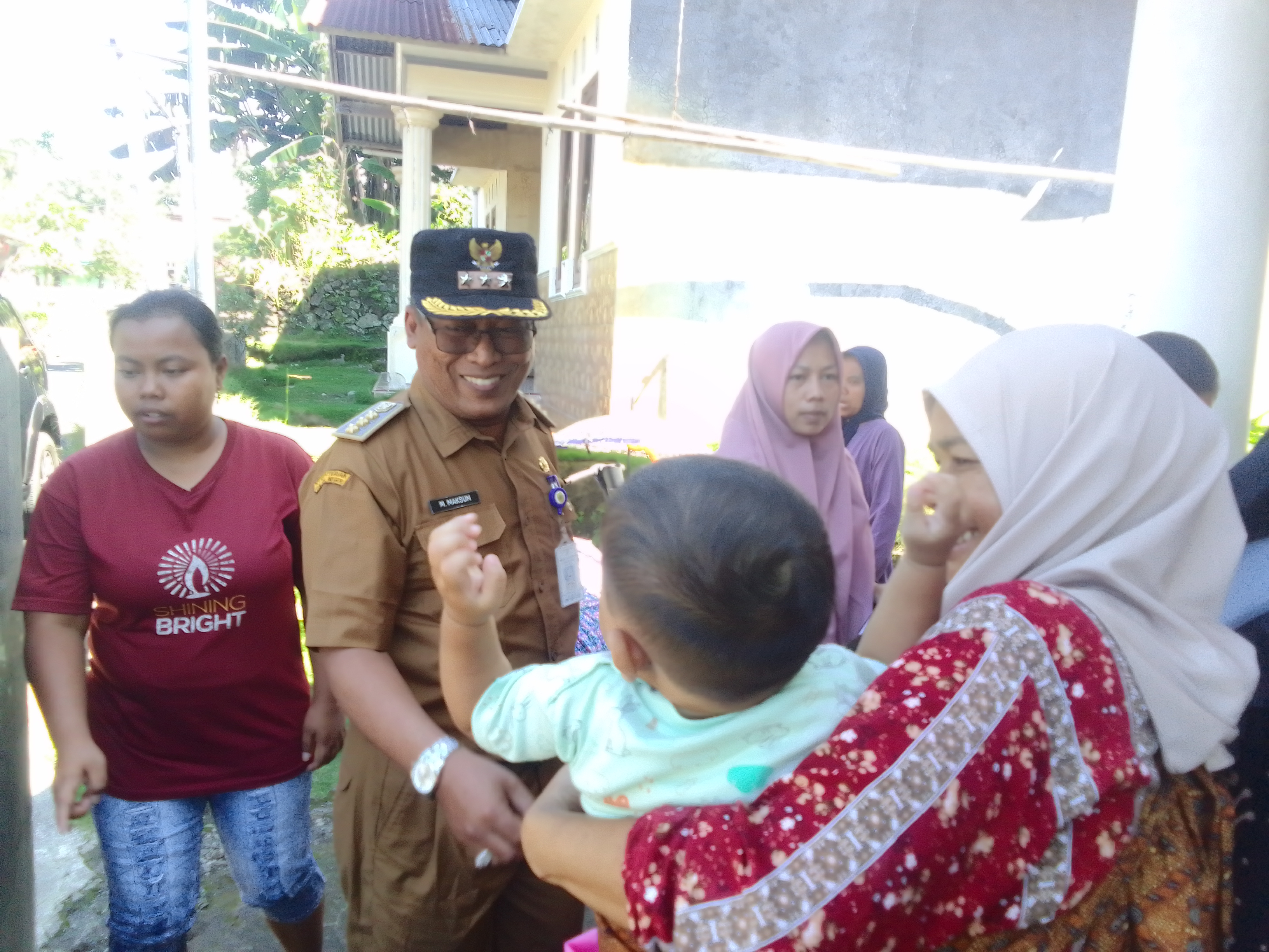 Monitoring Kegiatan Posyandu di Desa Sodong Basari, Camat Belik Pemalang Temukan Hal Ini 