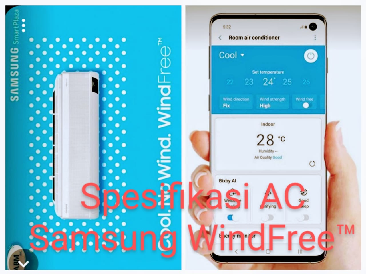 5 Spesifikasi AC Samsung WindFree™ Inovasi Terbaru Penyejuk Udara Dingin dan Bersih