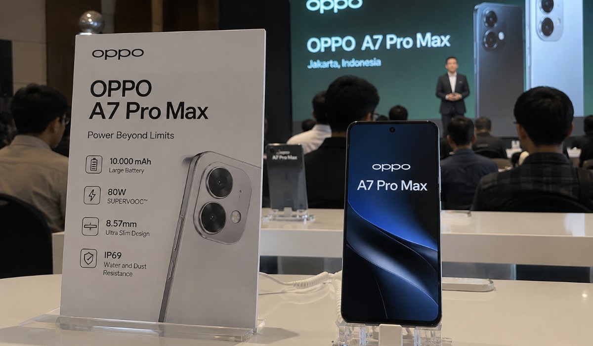 OPPO A7 Pro Max Bawa 10.000 mAh, Tetap Tipis