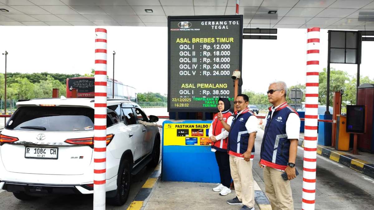 Kendaraan Arus Mudik Nataru 2025/2026 Diprediksi Naik 2 Persen, Tol Pejagan-Pemalang Siaga Penuh