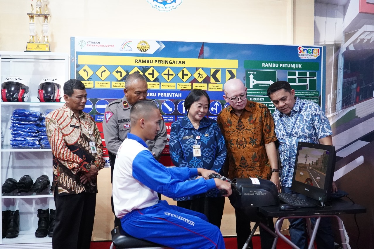 Kereennn! Yayasan AHM Siapkan Duta Safety Riding Milenial dari Jawa Tengah
