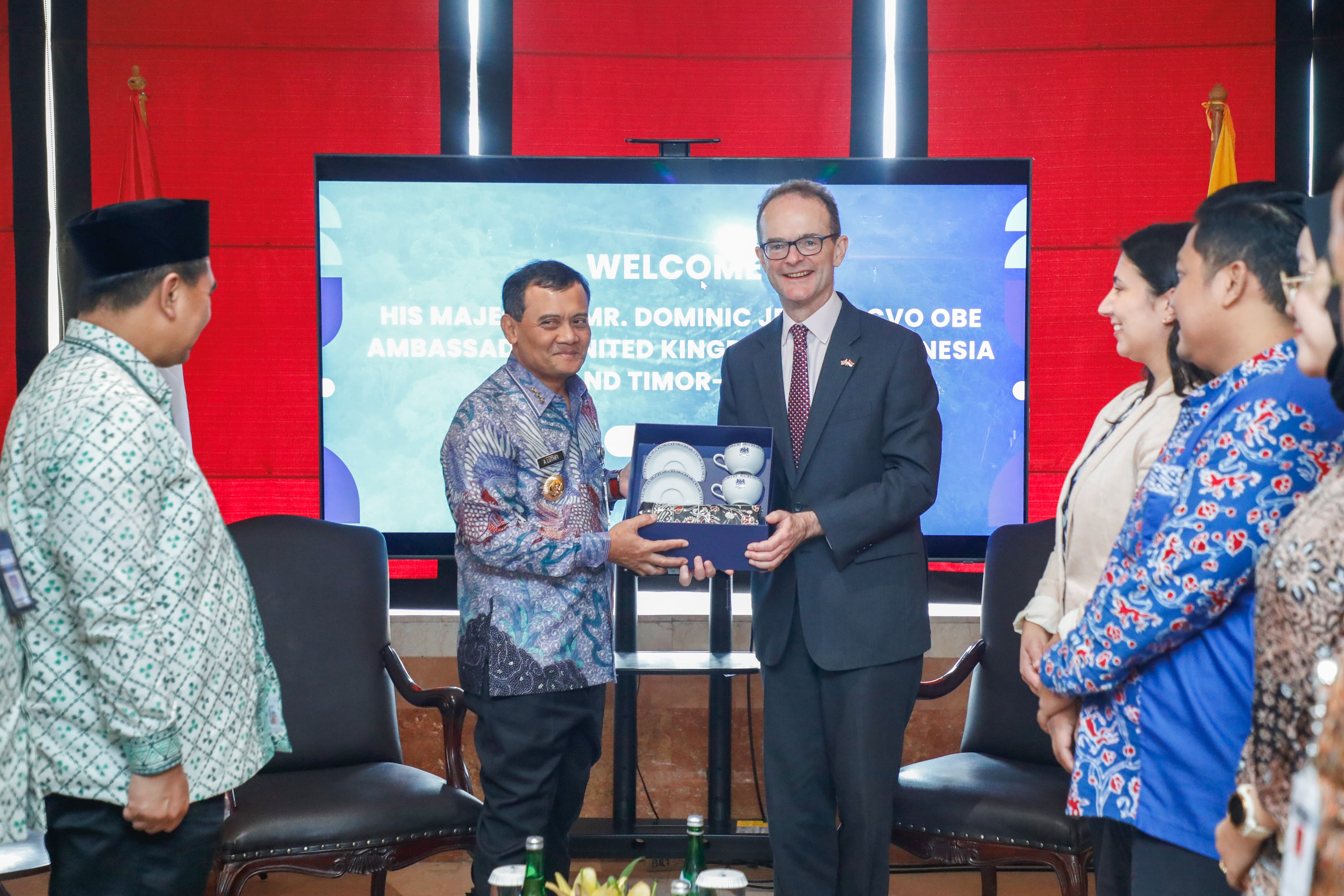 Duta Besar Inggris Jajaki Investasi di Jateng Usai Bertemu Ahmad Luthfi