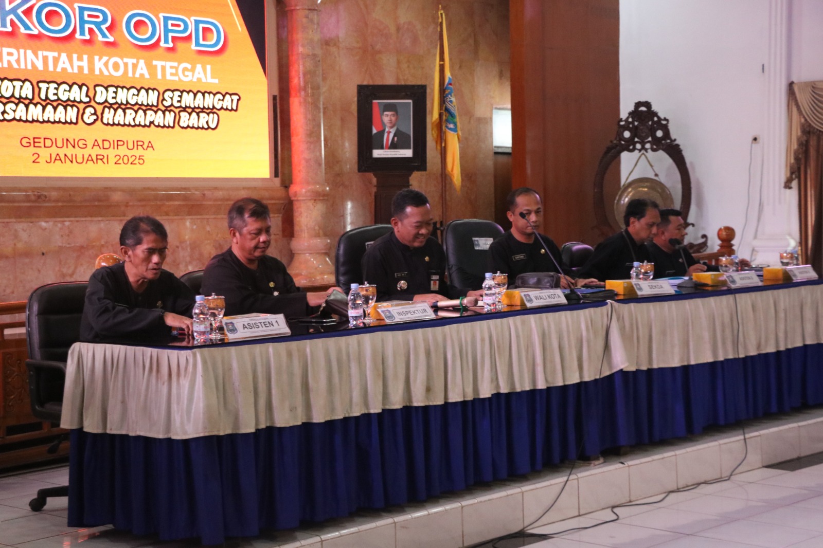 Susun Strategi 2025, Pemkot Tegal Gelar Rakor OPD