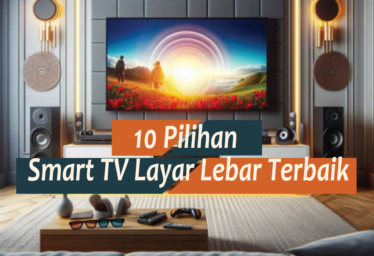 10 Rekomendasi Smart TV Layar Lebar Terbaik, Bawa Sensasi Bioskop Serasa Masuk Rumah