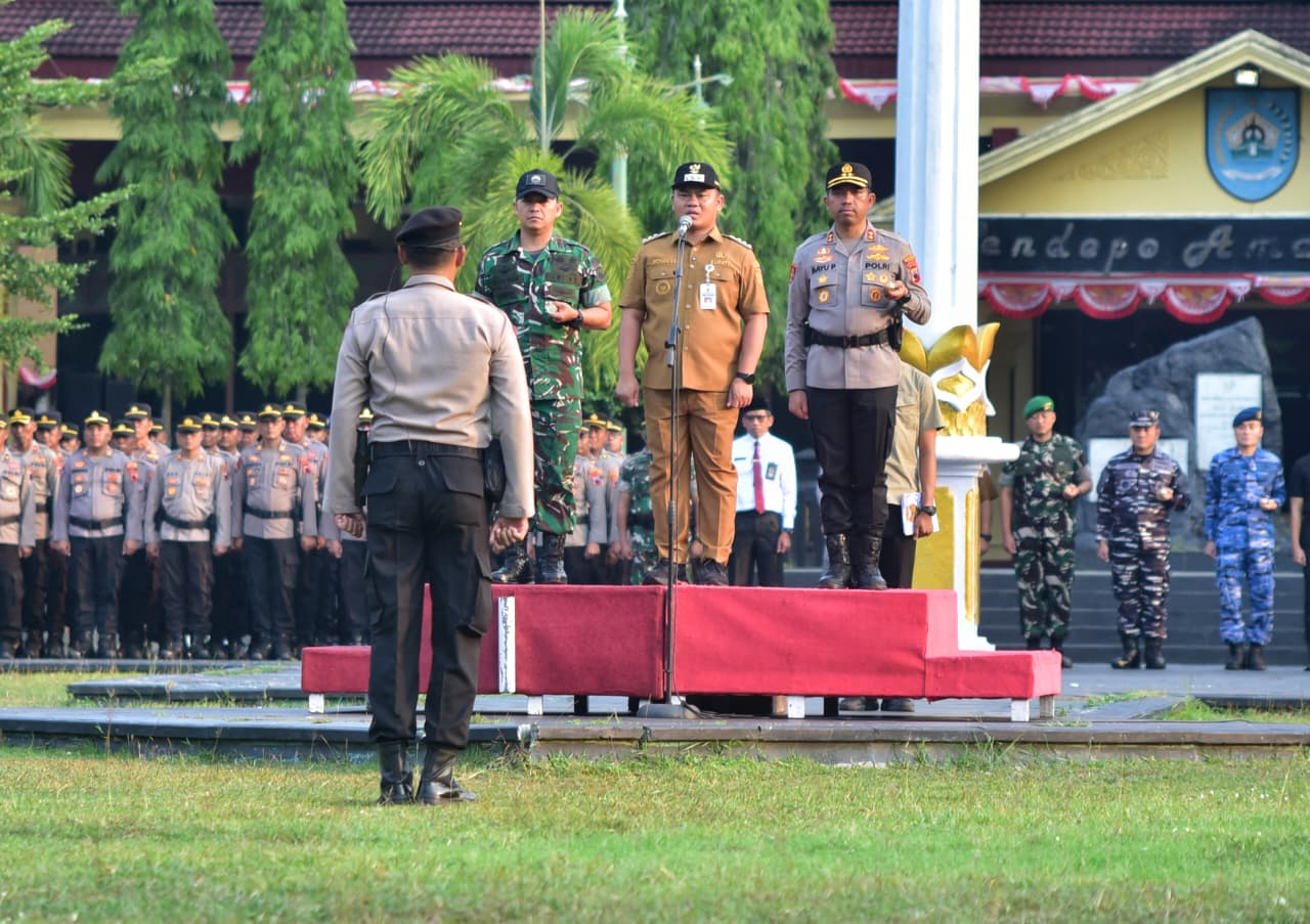 Pimpin Apel Sinergitas Tiga Pilar, Bupati Tegal Minta Masyarakat Tidak Mudah Terprovokasi