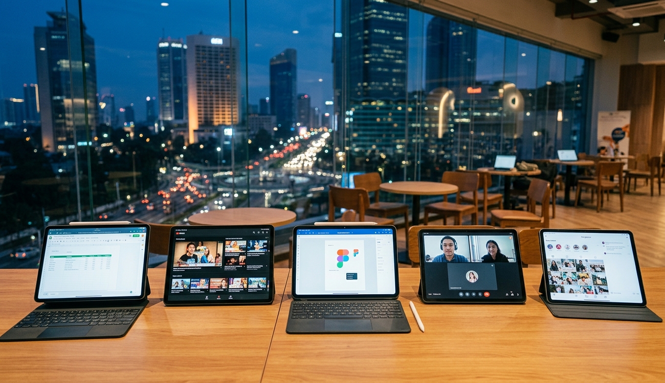 Rekomendasi Tablet Layar Besar Terbaik untuk Kerja & Nonton