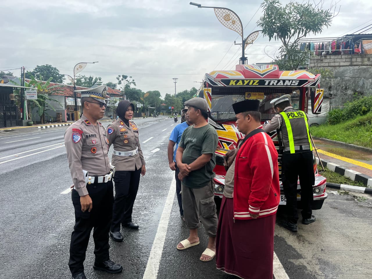 Odong-odong di Jalan Gajah Mada Slawi Ditertibkan, Ini Alasannya