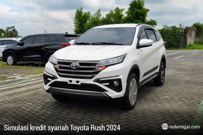 Simulasi Kredit Syariah Toyota Rush 2024, Angsuran Rp4 Jutaan DP-nya Segini 