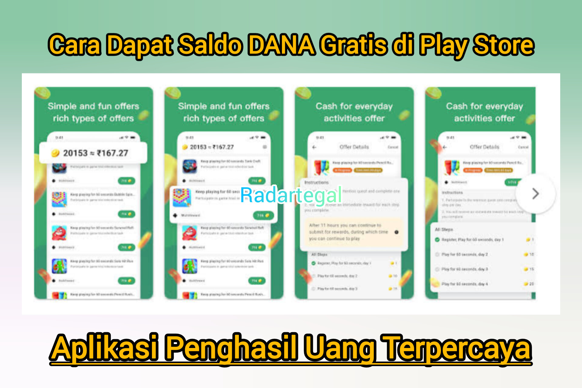 Aplikasi Penghasil Uang Terpercaya 2025 Ini Bikin Kaget! Saldo Rp914 Ribu Langsung Masuk DANA