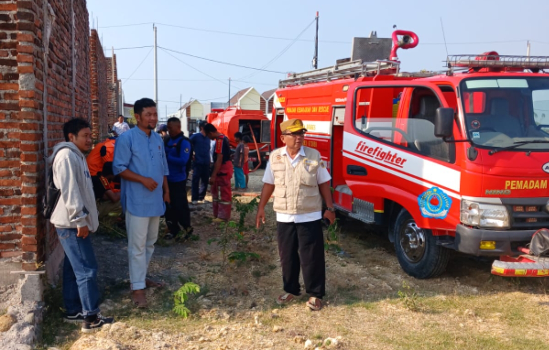 Kebakaran Lahan di Brebes Terjadi di Dua Lokasi Berbeda