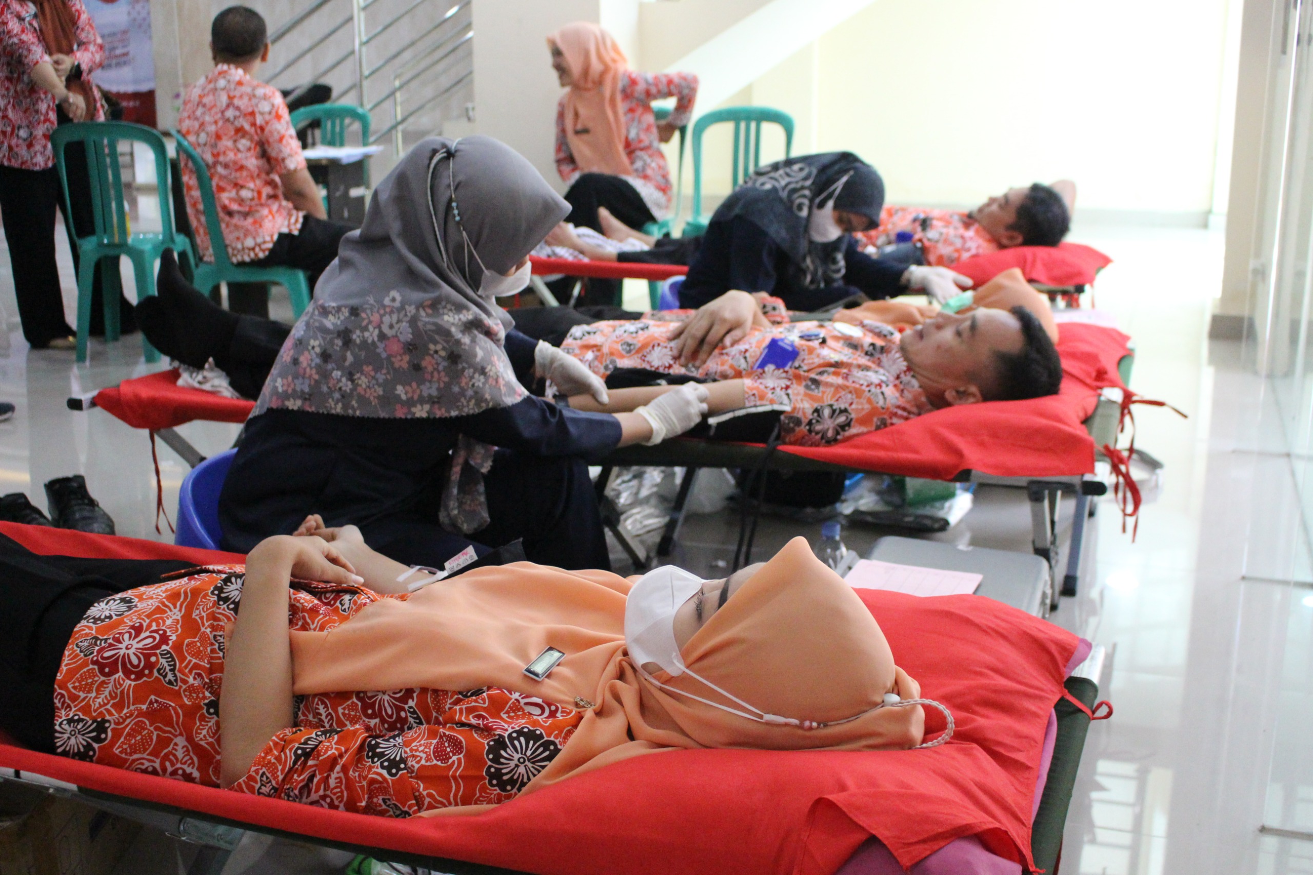 Kebutuhan Darah Sebulan Tembus 700 Kantong, RSUD Brebes Gelar Aksi Donor