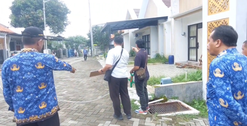 Pastikan Layak Huni, Dinperwaskim Brebes Lakukan Verlap PSU Dua Perumahan