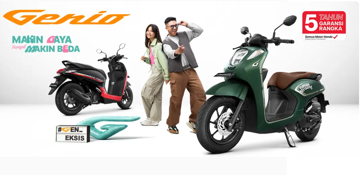 Mengapa Honda Genio 2025 Jadi Skutik Paling Dicari? Ternyata Banyak Sekali Keunggulannya