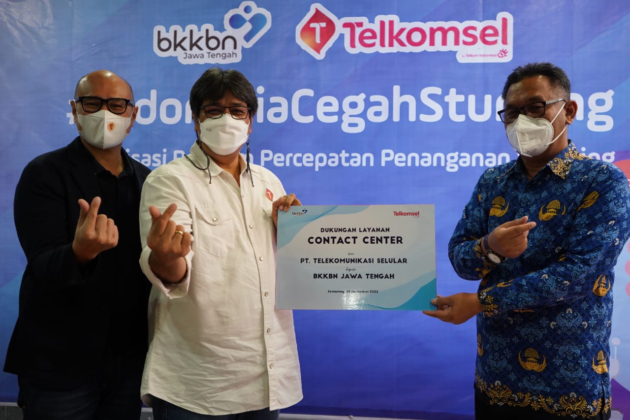 Digitalisasi Percepatan Penanganan Stunting di Jawa Tengah, Telkosel Dukung BKKBN