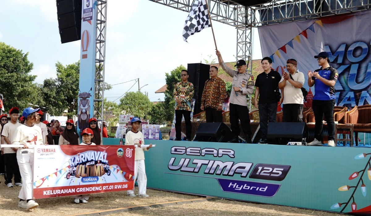 Ebeg Banyumas & OSH Meriahkan Karnaval Gear Ultima Yamaha