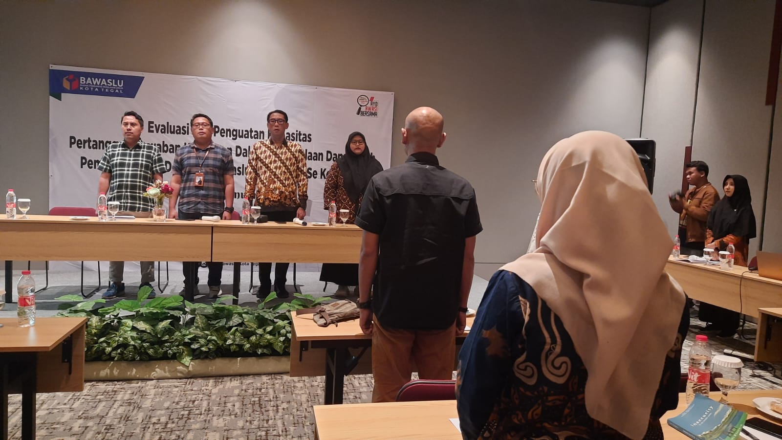 Jelang Akhir Masa Tugas, Panwascam di Tegal Digembleng LPj Pengelolaan Dana Hibah Pilkada 2024