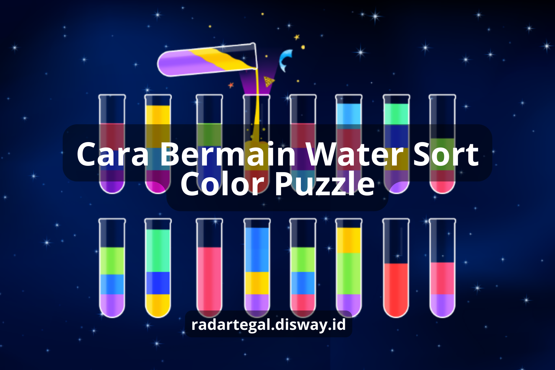 Cara Bermain Water Sort Color Puzzle, Game Penghasil DANA yang Terbukti Cair Membayar