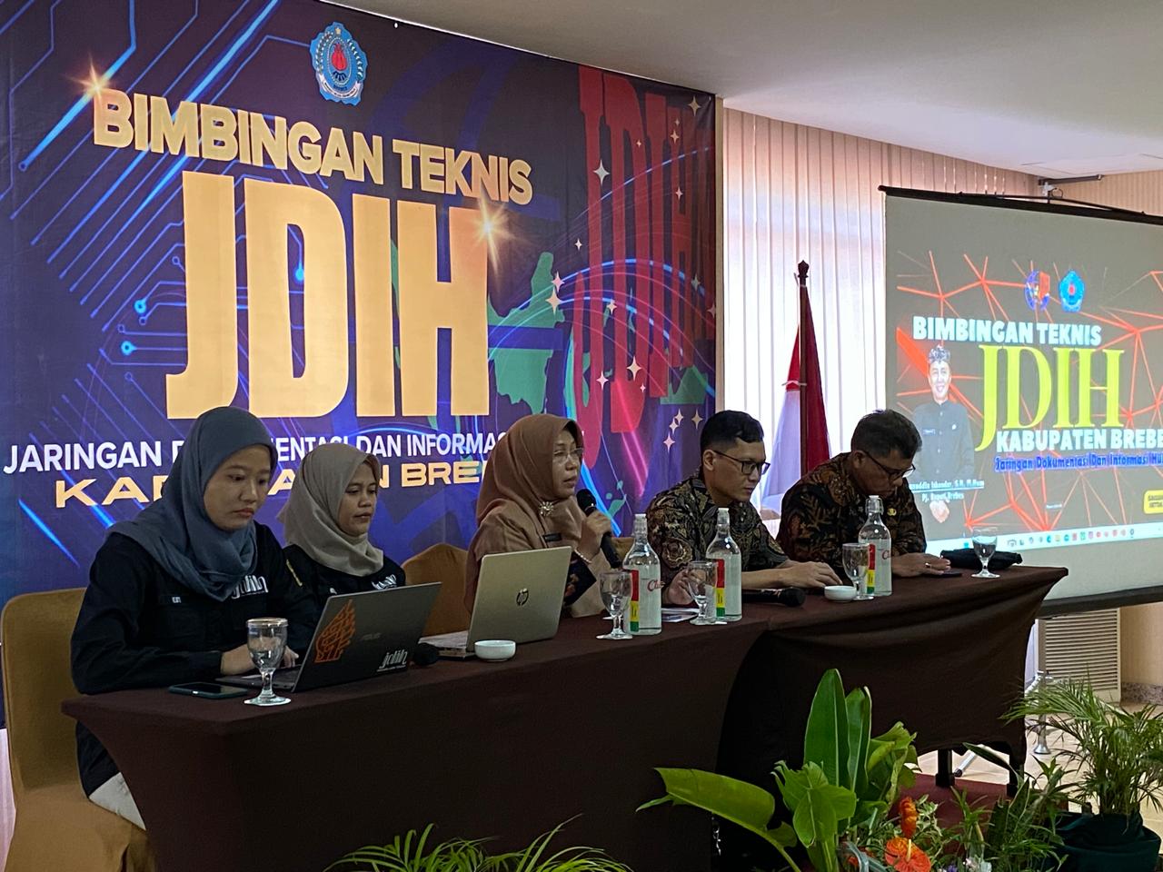 Gelar Pembinaan JDIH, Bagian Hukum Setda Brebes Gembleng Perwakilan Desa