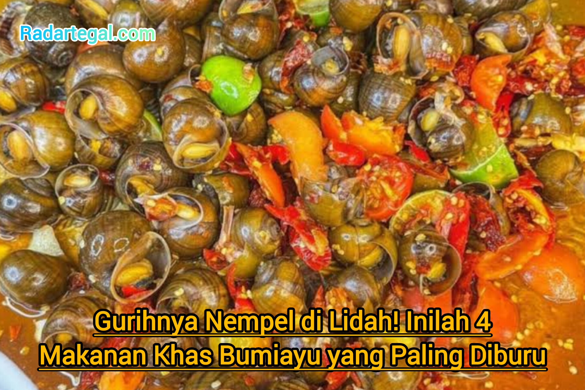 Gurihnya Nempel di Lidah! Inilah 4 Makanan Khas Bumiayu yang Paling Diburu