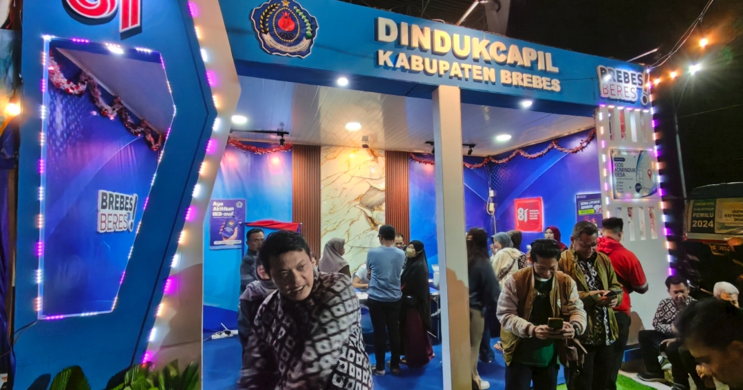 Disdusukcapil Buka Layanan Adminduk Lengkap di Brebes Expo 2026