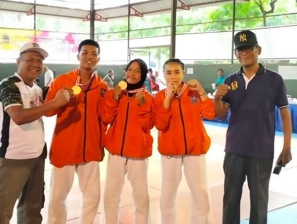 Atlet Judo Kabupaten Tegal Boyong 3 Medali Popda Jateng 2023 