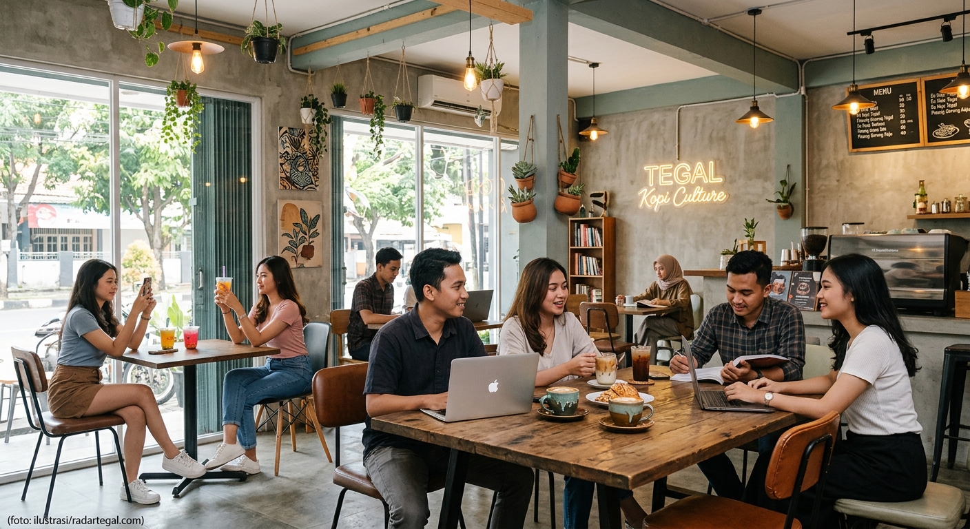 5 Cafe Aesthetic di Kota Tegal yang Bikin Nongkrong dan Nugas Makin Nyaman