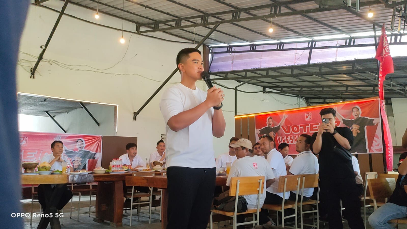 Mampir ke Brebes, Kaesang Temui Kader PSI 3 Daerah