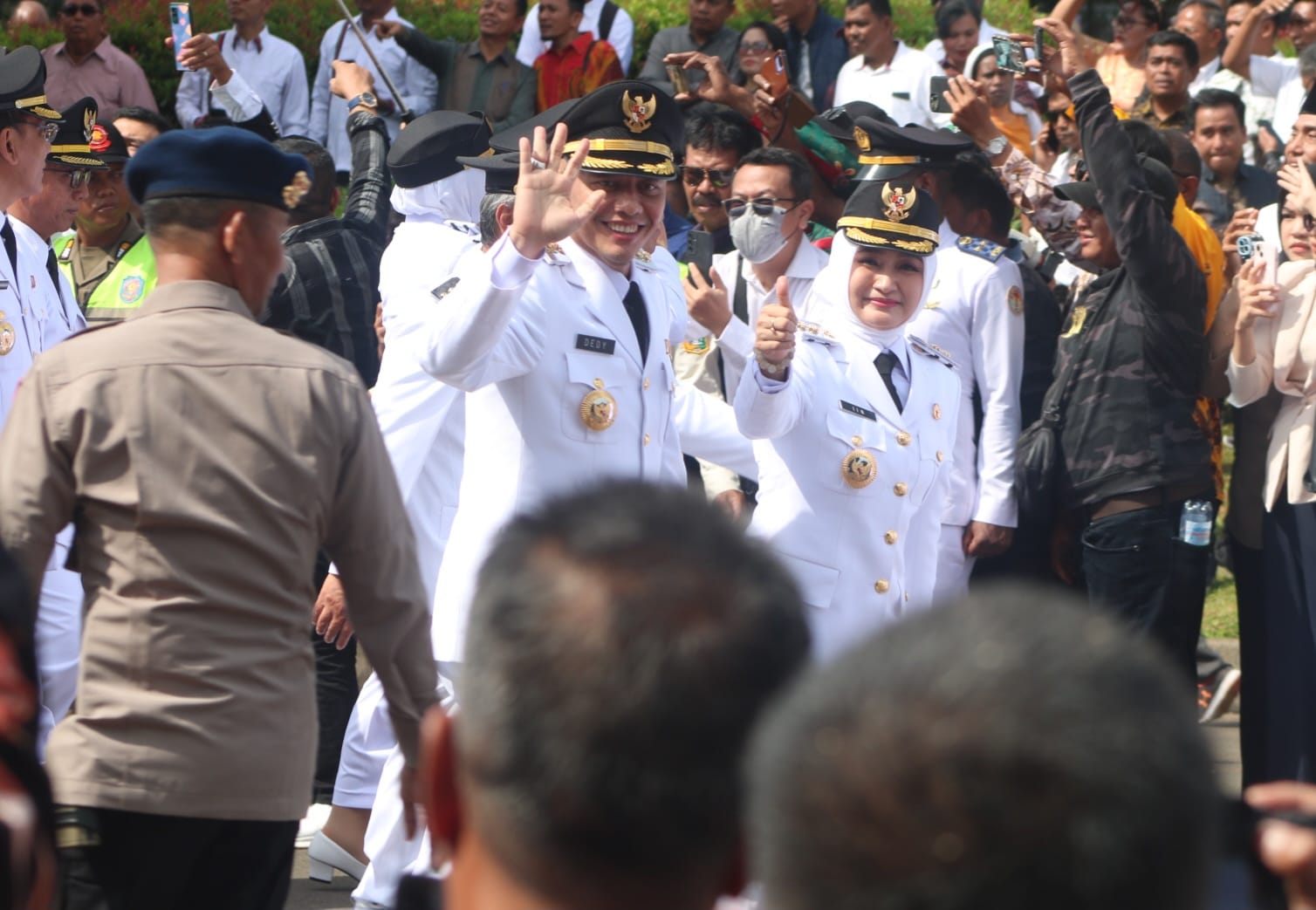 Sah! Dedy-Iin Wali Kota dan Wakil Wali Kota Tegal Periode 2025-2030