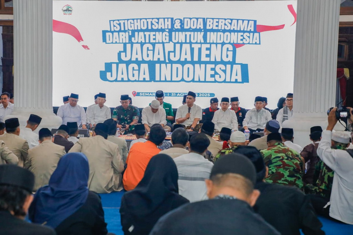 Jateng Serukan Kedamaian, Lintas Agama Doa Bersama Pemuda Deklarasi Damai