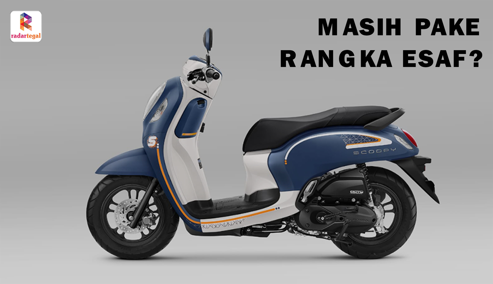 Apakah New Honda Scoopy 2024 Masih Pakai Rangka eSAF? Ini Jawaban dari AHM