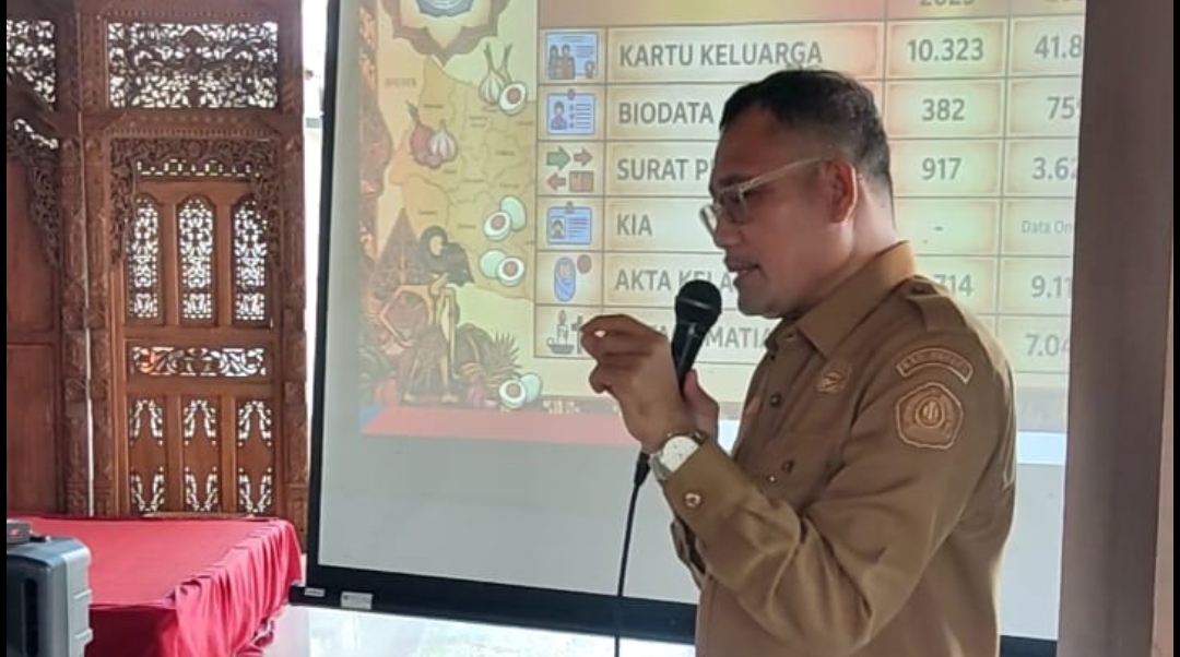 IKD Jadi Gerbang Akses Perlinsos, Ini Penjelasan Disdukcapil Brebes 