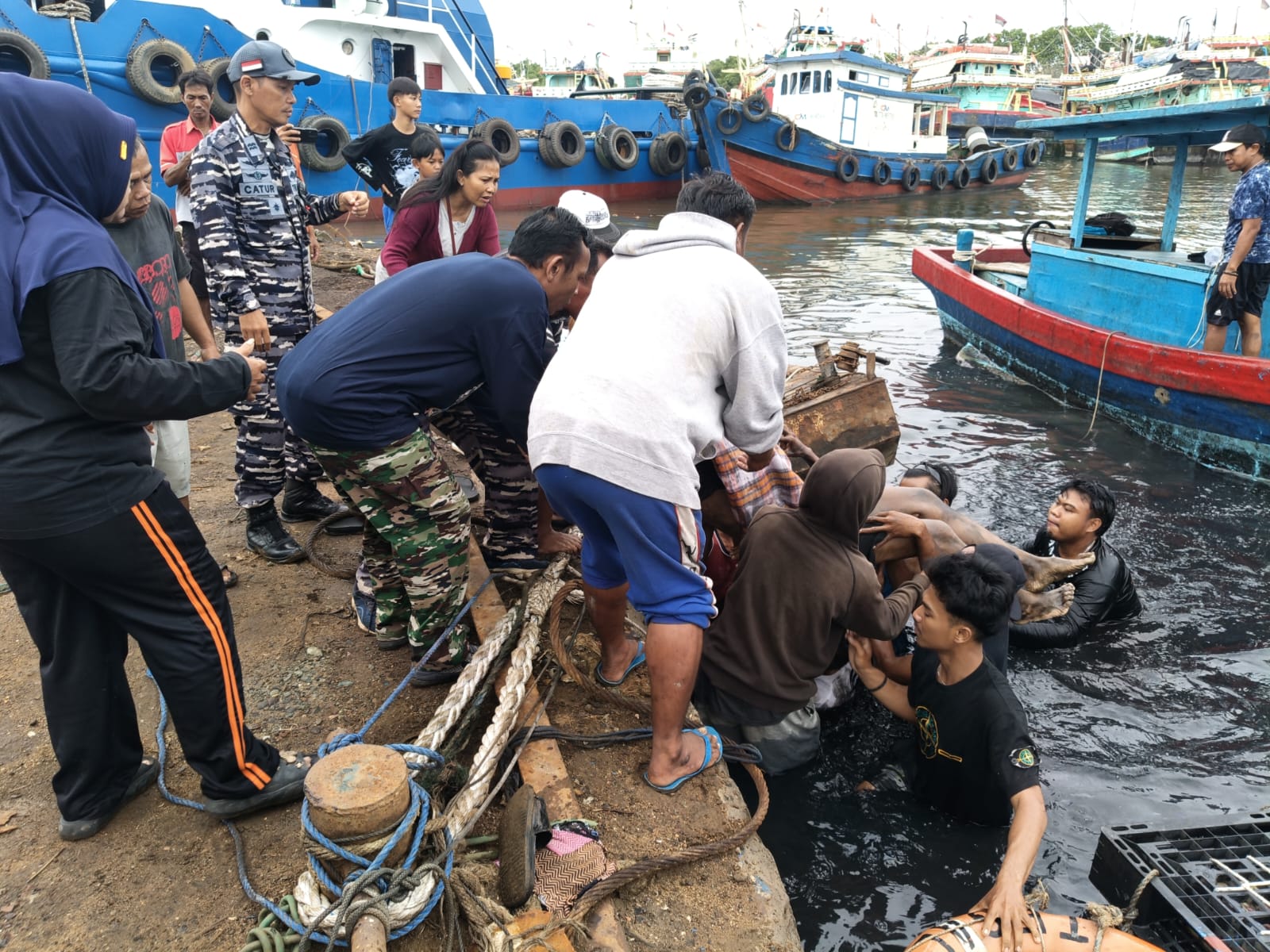Sempat Hilang, Korban Kapal Tenggelam di Perairan Tegal Ditemukan