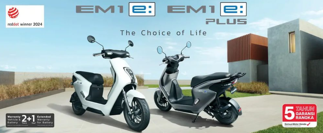 Ini Dia Motor Listrik Honda Jarak Tempuh Jauh, Paling Irit!